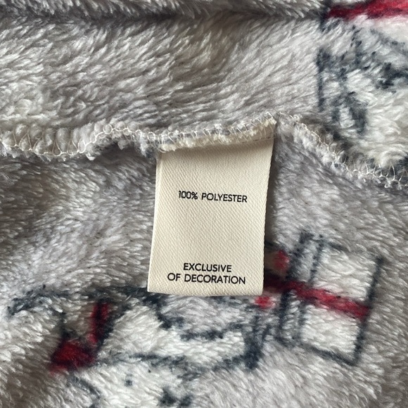 Laura Ashley Cozy Scottie Dog Robe Size L/XL - Picture 11 of 12